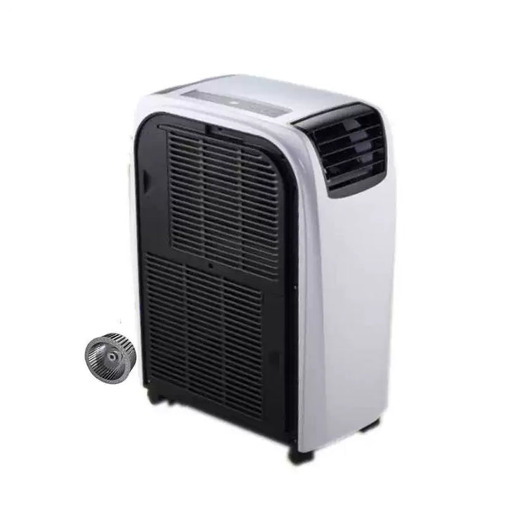 Unisex One Size mobile room cooling unit with automatic evaporative dehumidifier programmable digital thermostat Bowlift