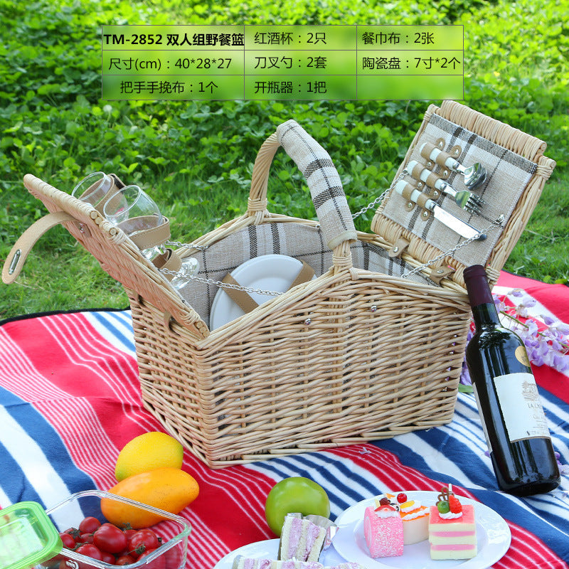 Ladies Picnic Basket Set Bowlift