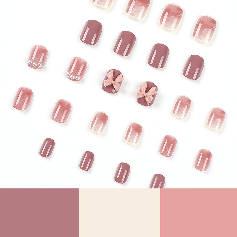 Artful nail art with luxurious 3D bows and elegant accents Bowlift