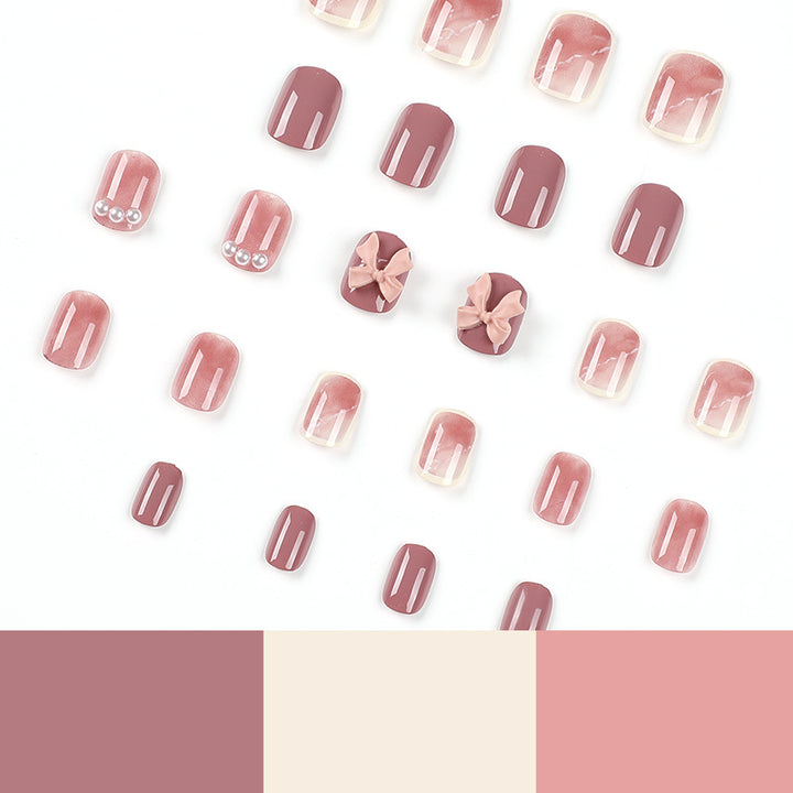 Artful nail art with luxurious 3D bows and elegant accents Bowlift