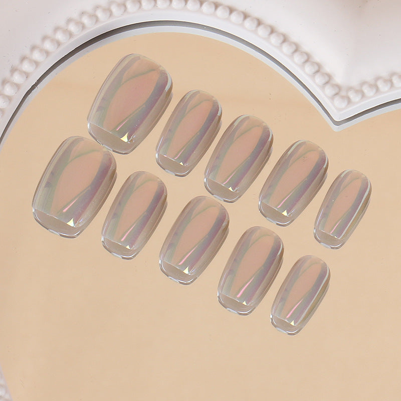 High-Gloss Gel Press-On Nails Bowlift