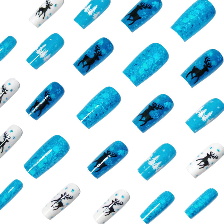 Seasonal Winter-Themed Nail Art Bowlift