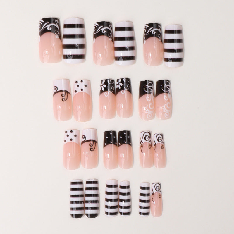 Chic Stylized Press-On Nail Tips Bowlift