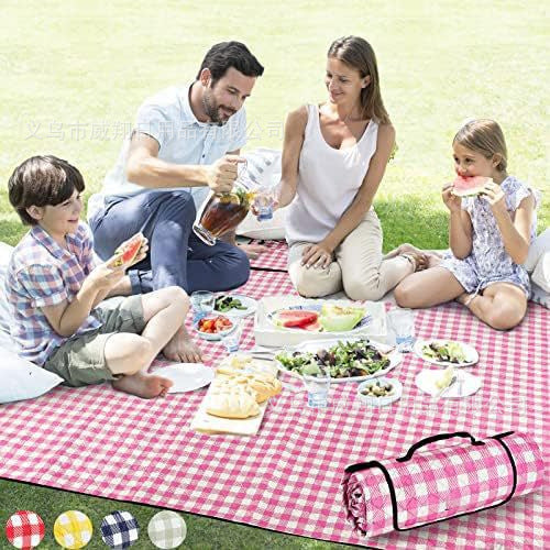 Picnic Blanket with Water-Resistant Backing Bowlift