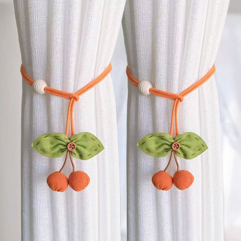 Decorative curtain tieback Bowlift