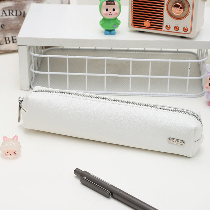 Sleek Leather Pencil Case Bowlift