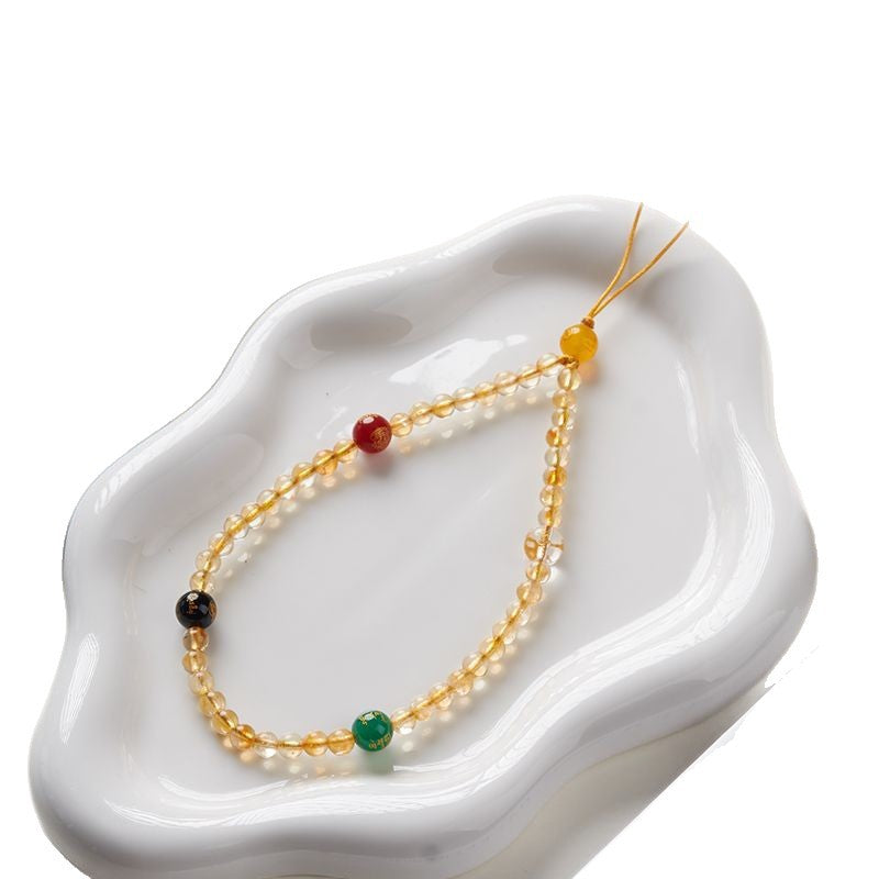 Colorful Beaded Phone Charm Bowlift