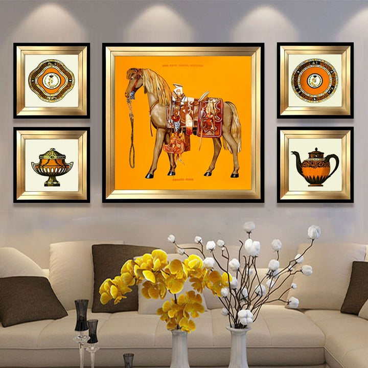Decorative Horse Theme Wall Decoration