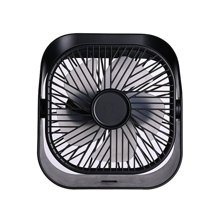 Unisex ceiling-mounted circular industrial fan with swivel carrying handle Bowlift