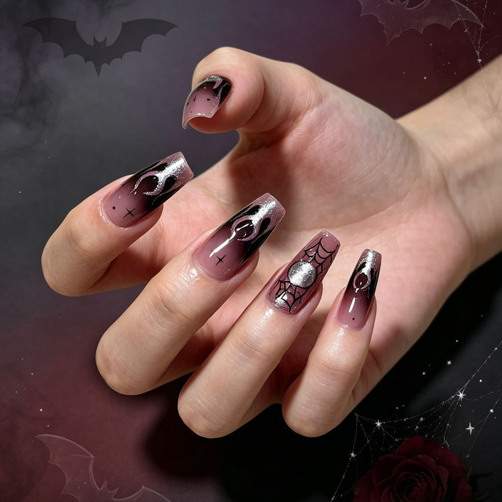 Gothic Themed Nail Art Tips Bowlift