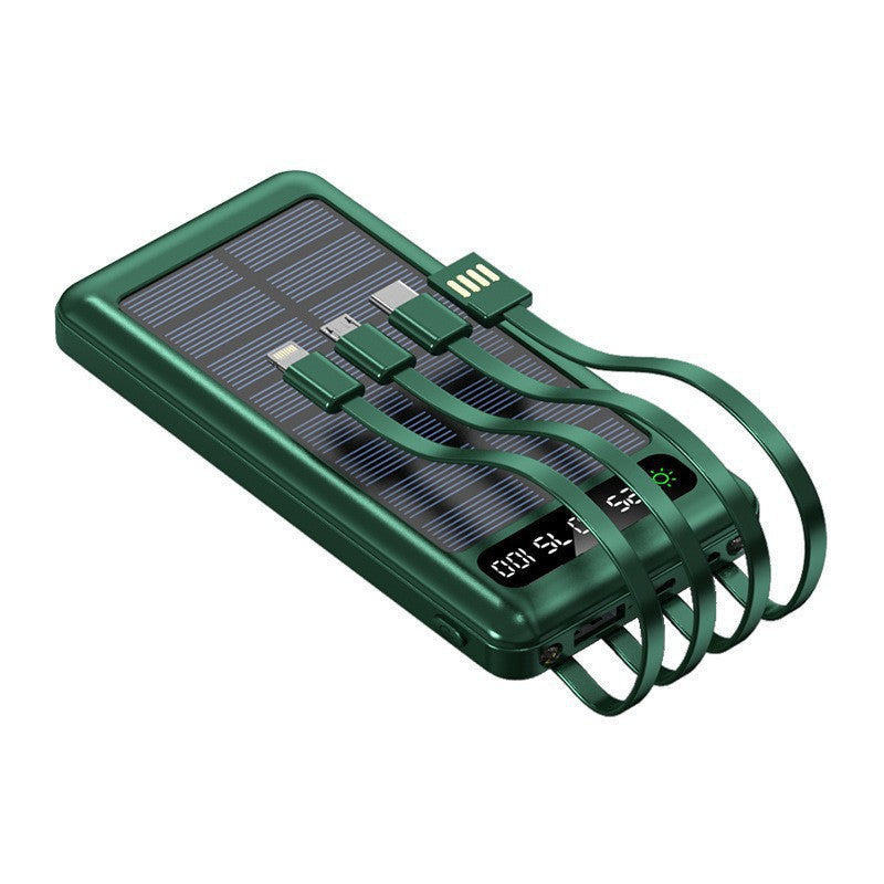 Solar Powerbank with Multifunctional Charging Options Bowlift