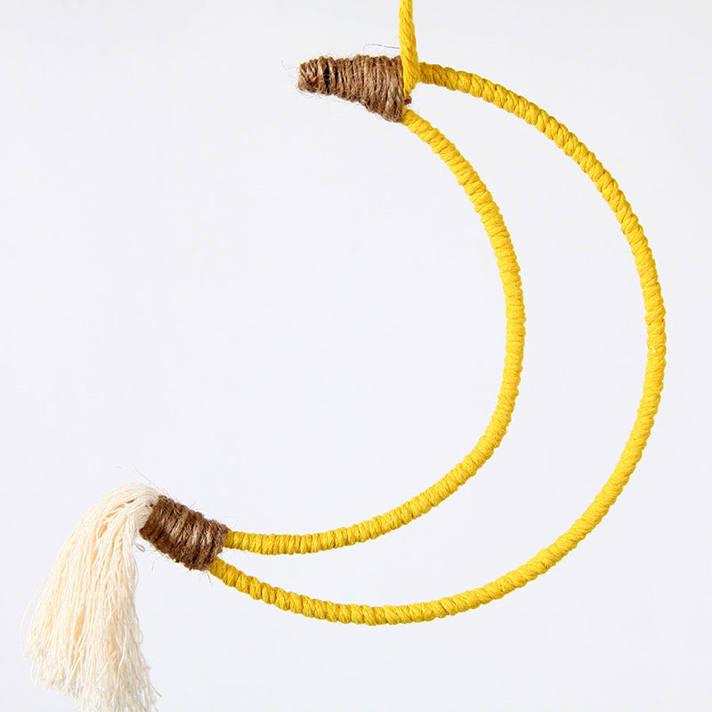 Macrame Crescent Wall Decor Bowlift