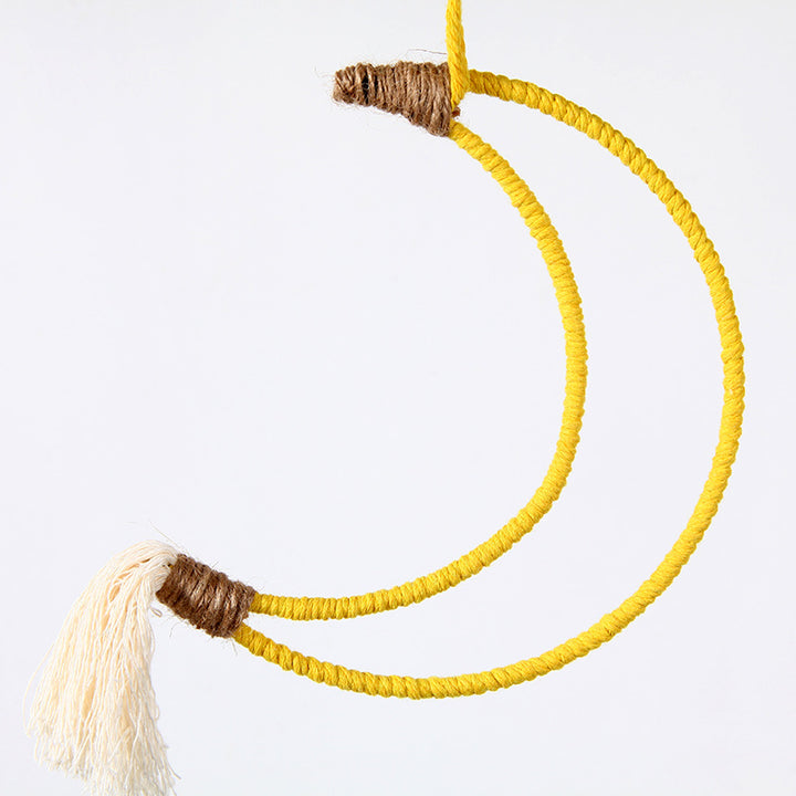 Macrame Crescent Wall Decor Bowlift