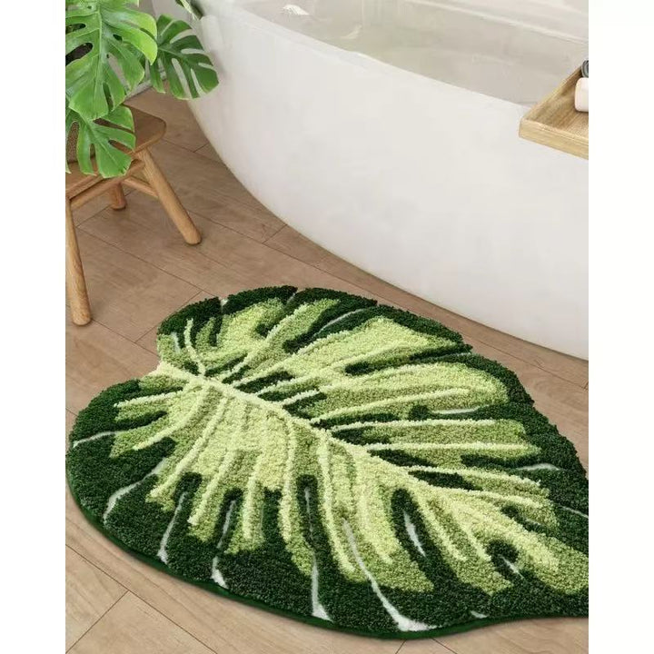 Lemon-Shaped Bath Mat Bowlift
