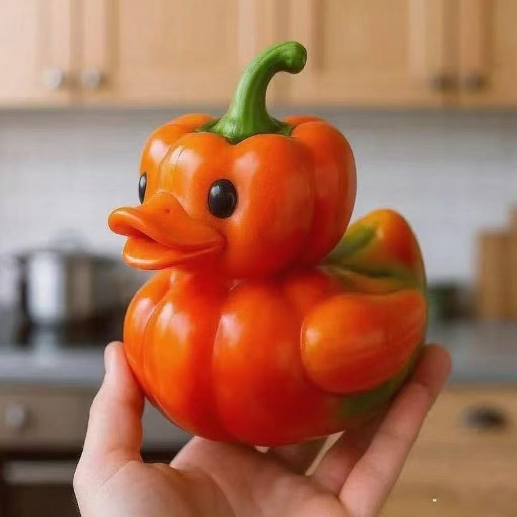 Funny Decor Rubber Duck with Sprinkles Bowlift