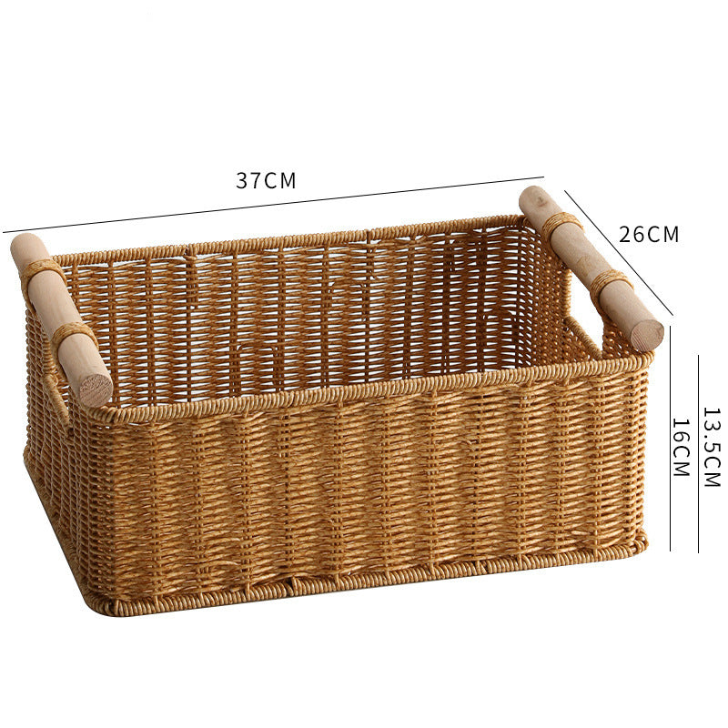 Handcrafted Utility Storage Basket Bowlift