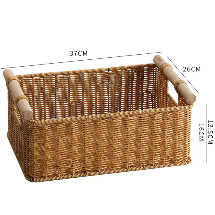 Handcrafted Utility Storage Basket Bowlift