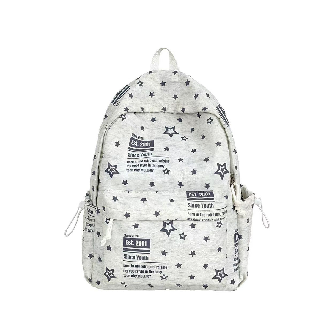 Star Patterned Urban Backpack Bowlift