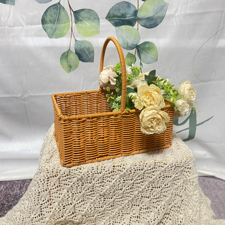 Handwoven Storage Basket Bowlift