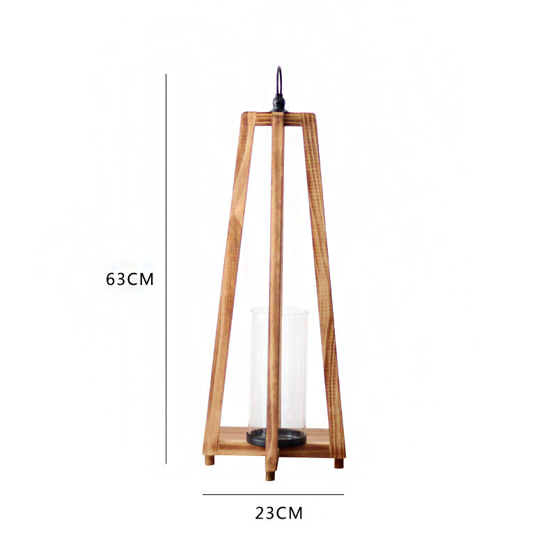 Stylish lantern made of wood Bowlift
