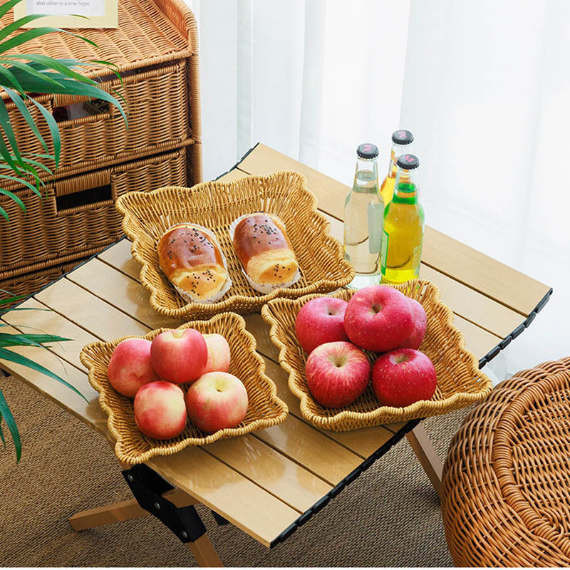 Decorative Woven Serving Tray Bowlift