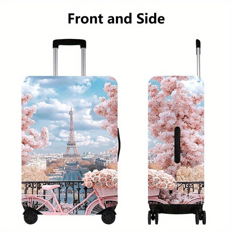 Artistic Illustrated Hard Shell Luggage Bowlift