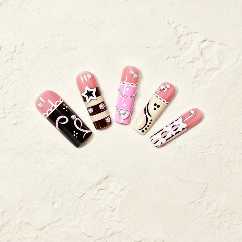 Elegant Artistic Nail Wraps Bowlift