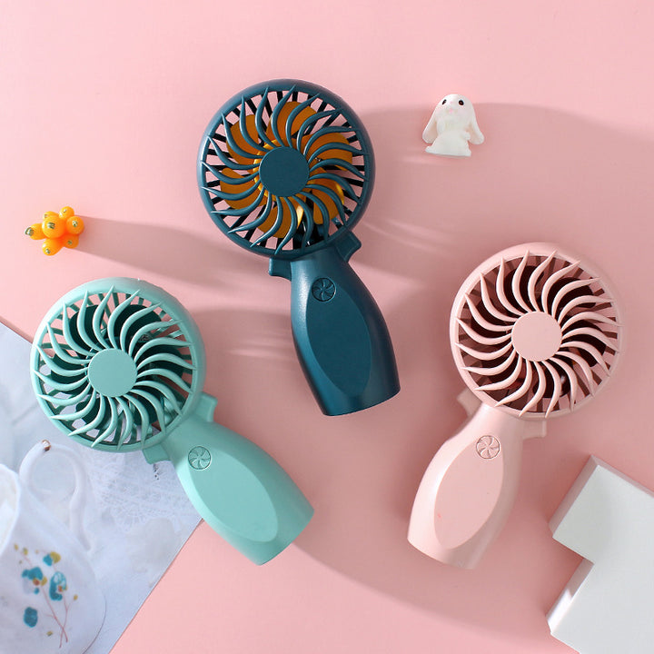 Women's portable hand fan with ergonomic grip and powerful battery technology Bowlift