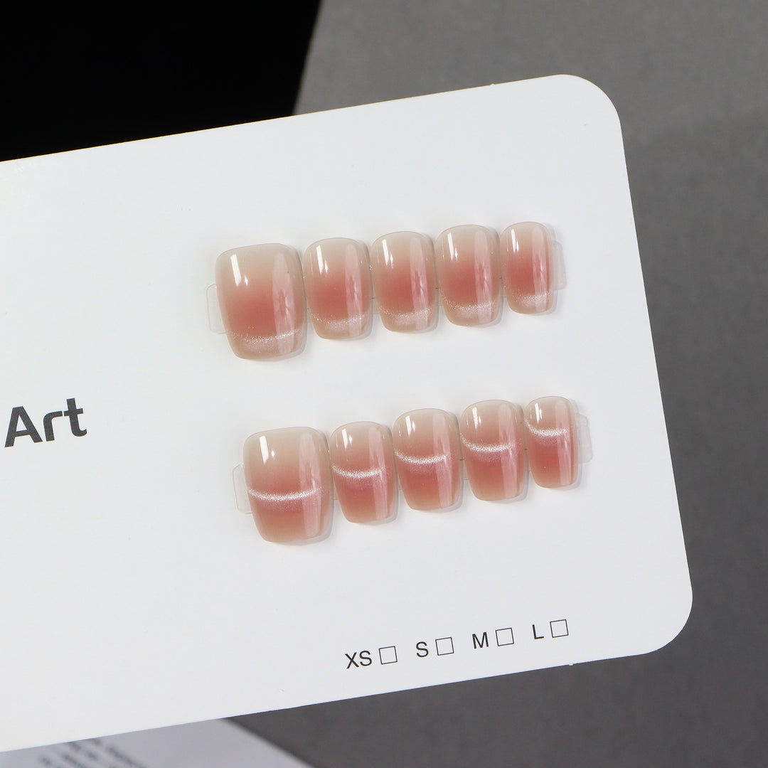 Elegant Ombre Press-On Nail Collection Bowlift