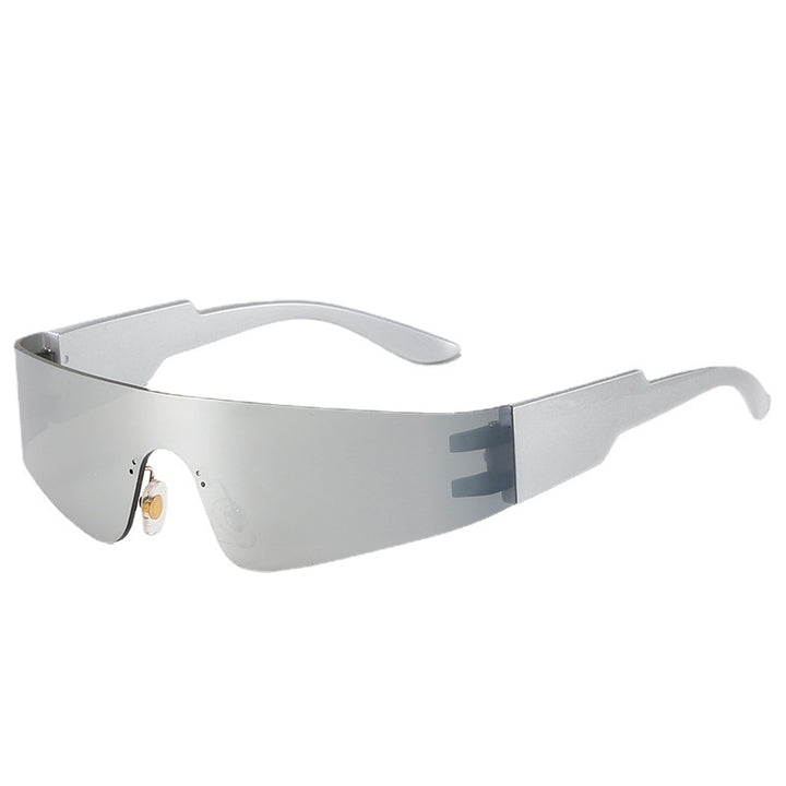 Oversized Protective Shield Sunglasses Bowlift