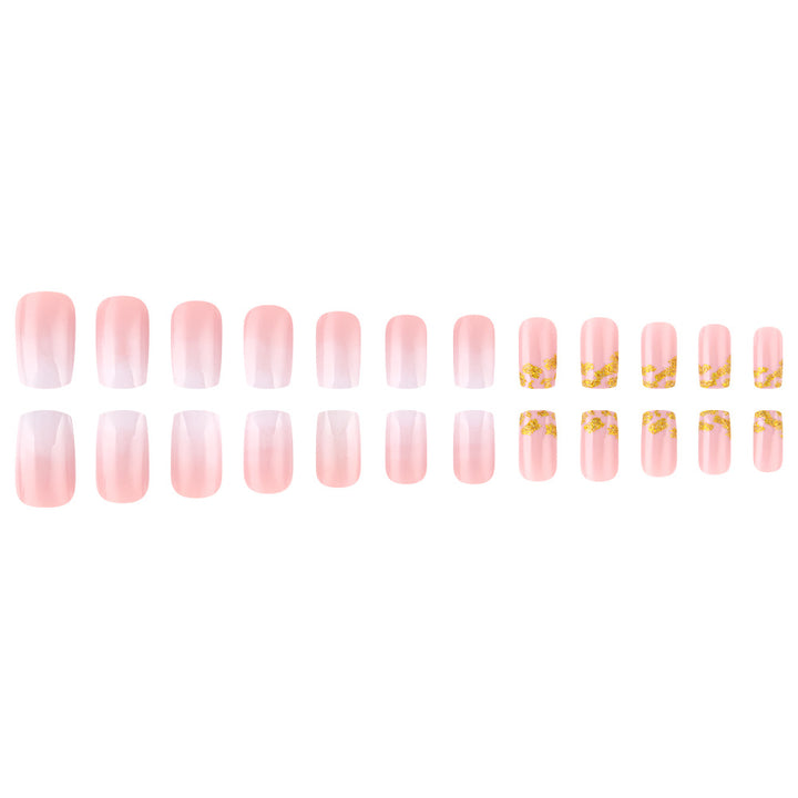 Stylish Fade Ombre Press-On Nail Set Bowlift