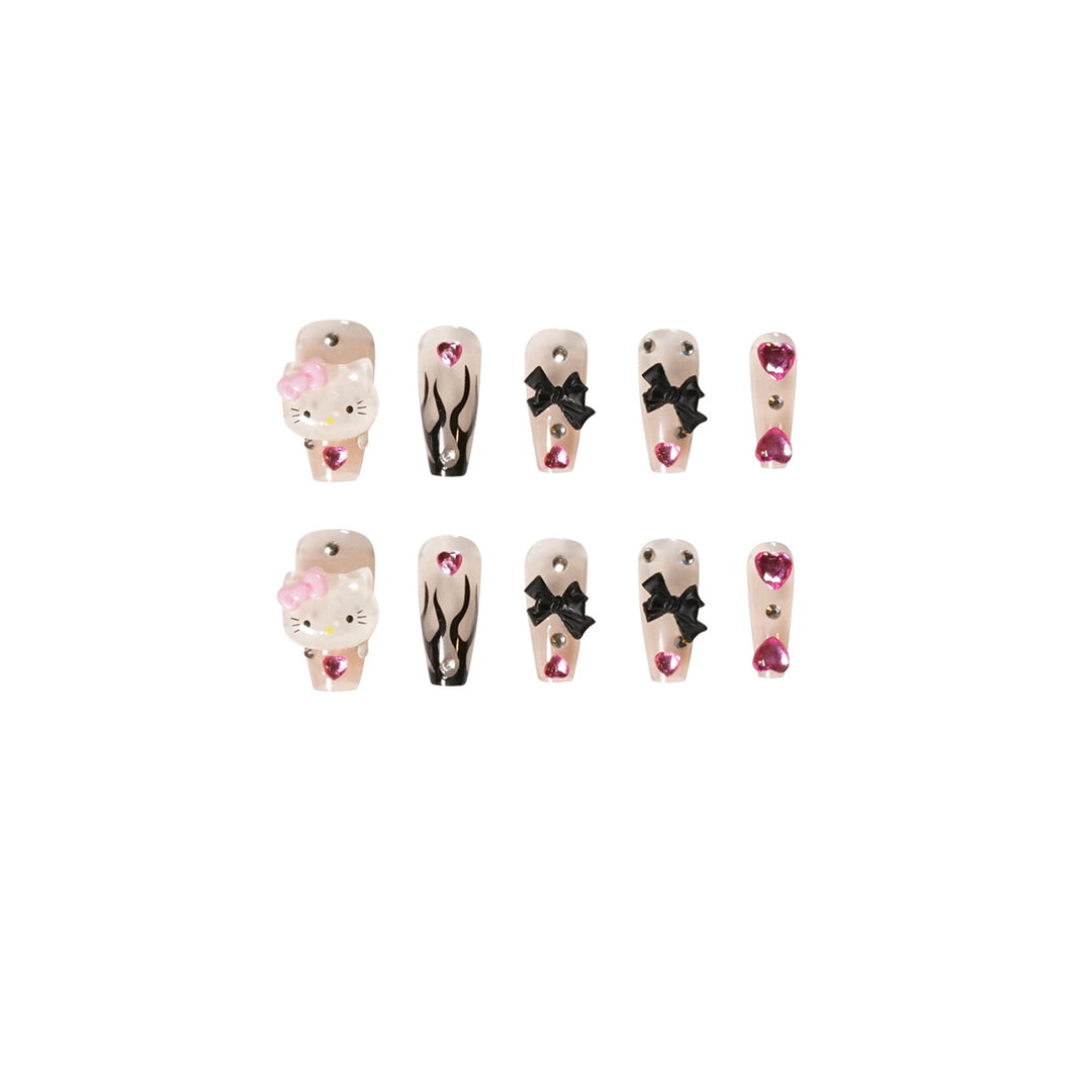 Creative Nail Art with Playful Designs Bowlift