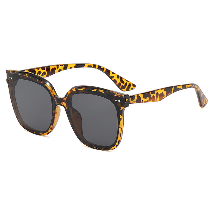Ladies square sunglasses with mirrored gradient Bowlift