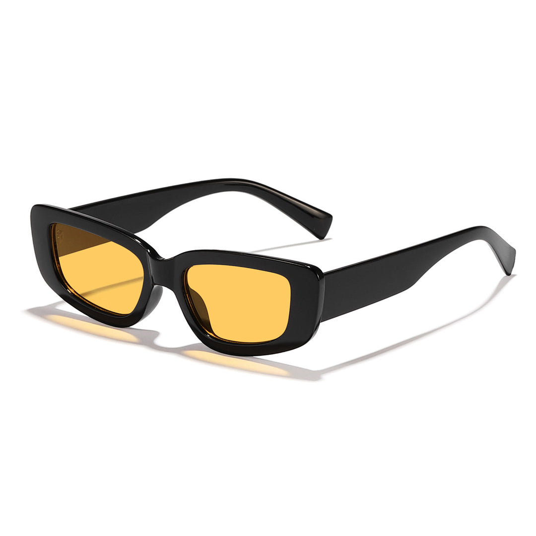 Ladies fashionable Cat-Eye sunglasses with wide plastic frame and UV protection Bowlift