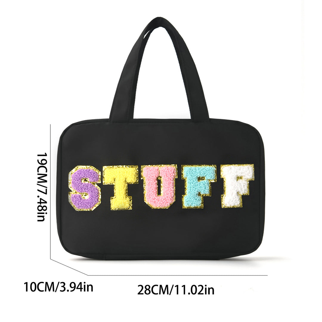 Multifunctional Cosmetic Organizer Bag with Hanging Design Bowlift