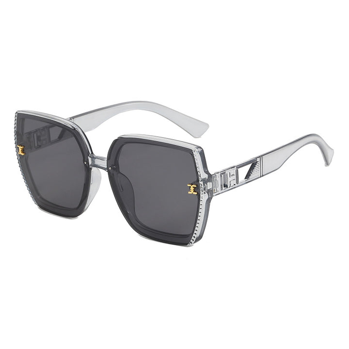 Ladies square sunglasses with high-quality frame and UV protection Bowlift