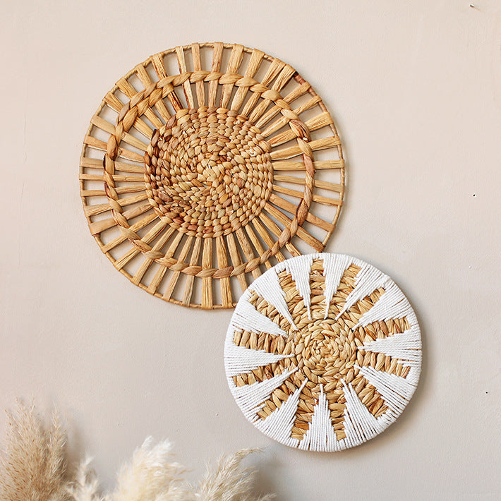 Decorative Table Coaster Made of Woven Rattan Bowlift