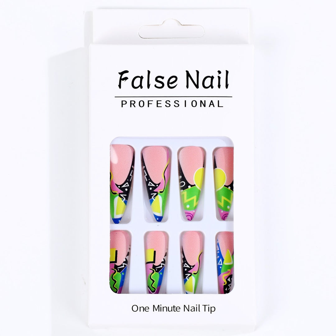 Art Nail Set in Creative Modern Design Bowlift