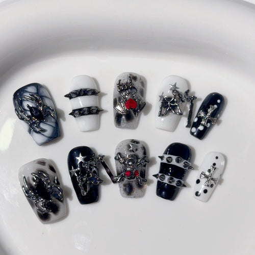 Gothic Nail Decoration Set