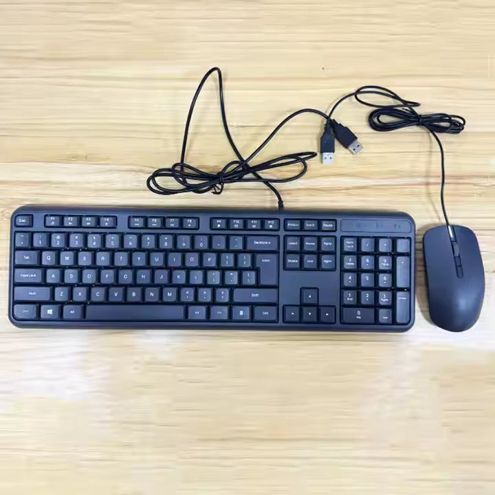 Usb Wired Keyboard and Mouse Set Bowlift