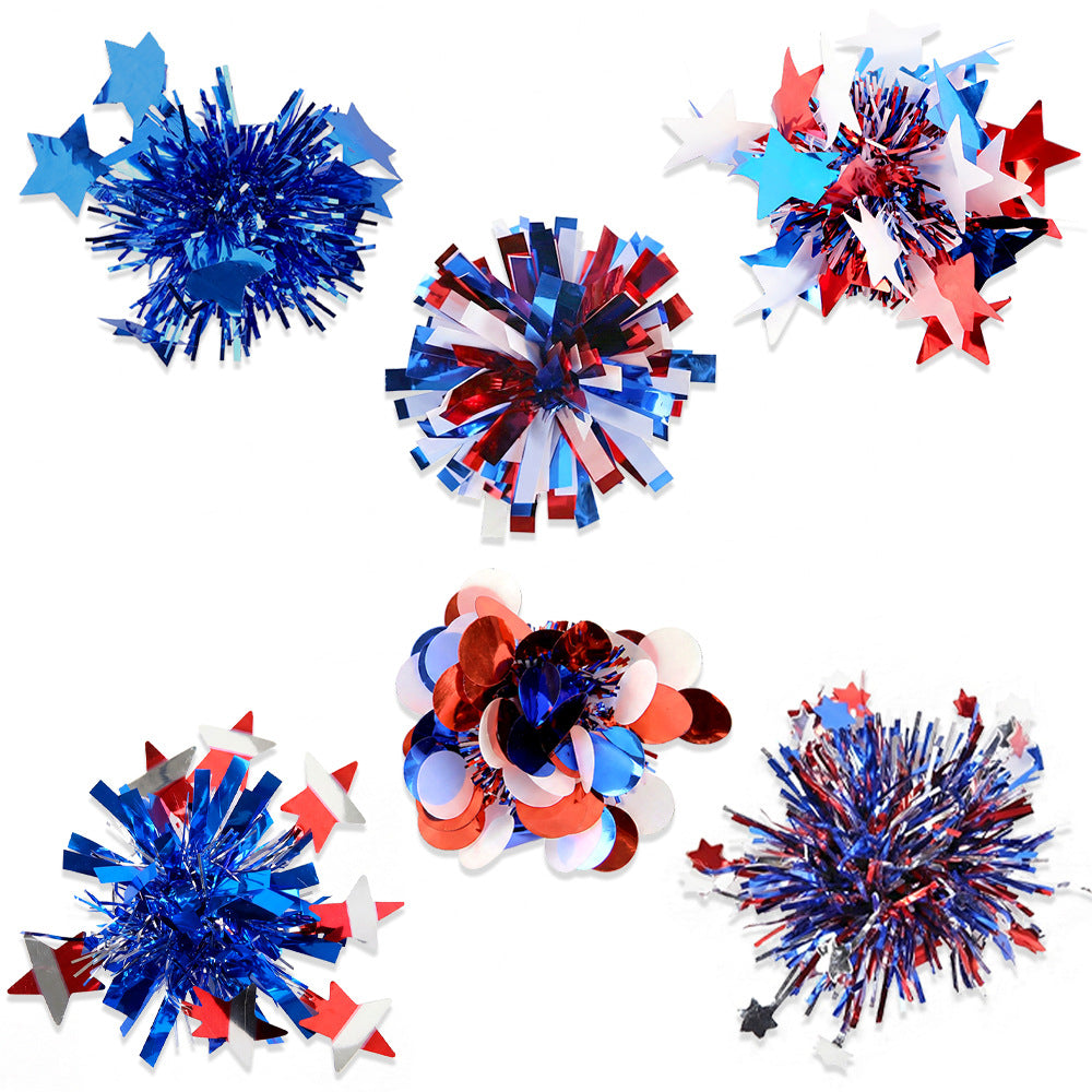 Unisex nan kompakter Cheerleader Pompon made of metallic foil Bowlift