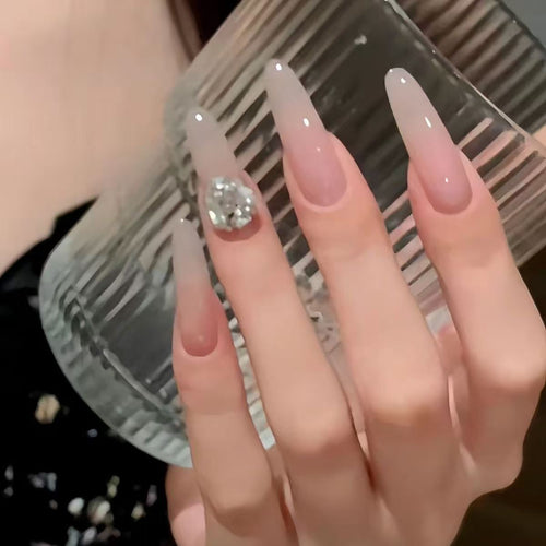 Creative Character-Embellished Press-On Nail Set Bowlift
