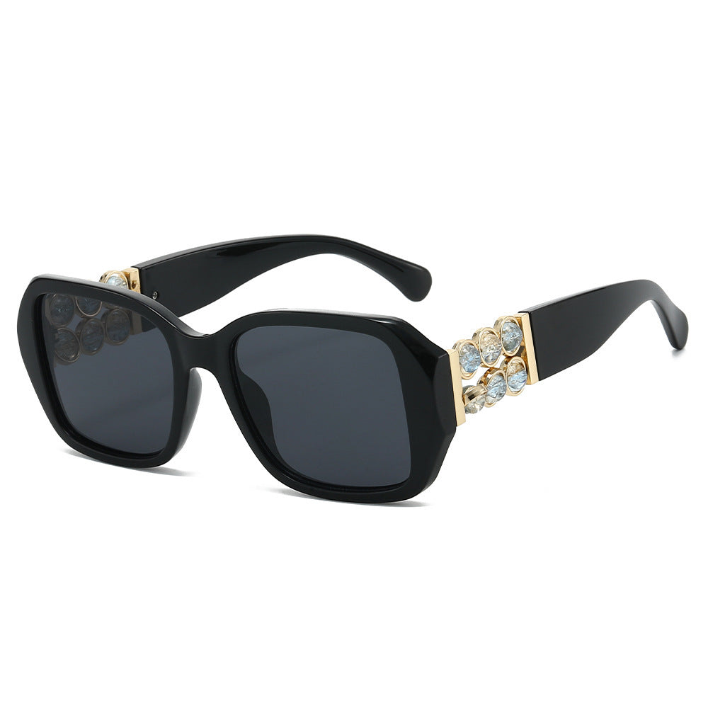 Decorative Oversized Square Sunglasses Bowlift