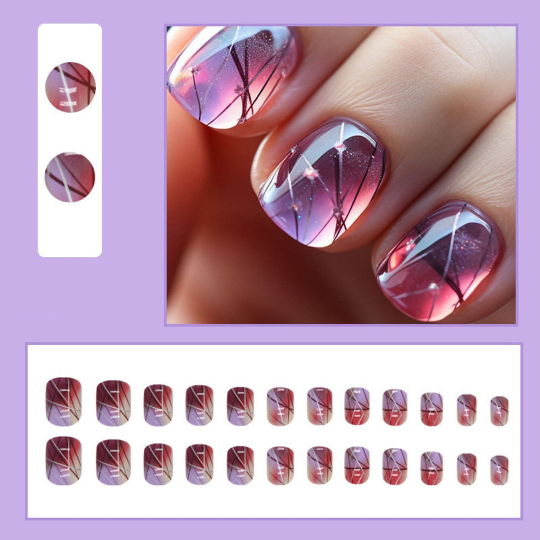 Artistic Ombre Nail Art Extensions Bowlift