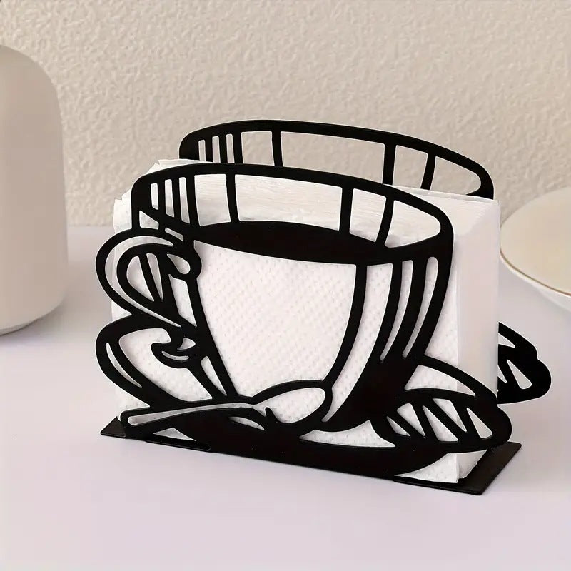 Elegant napkin holder made of metal Bowlift