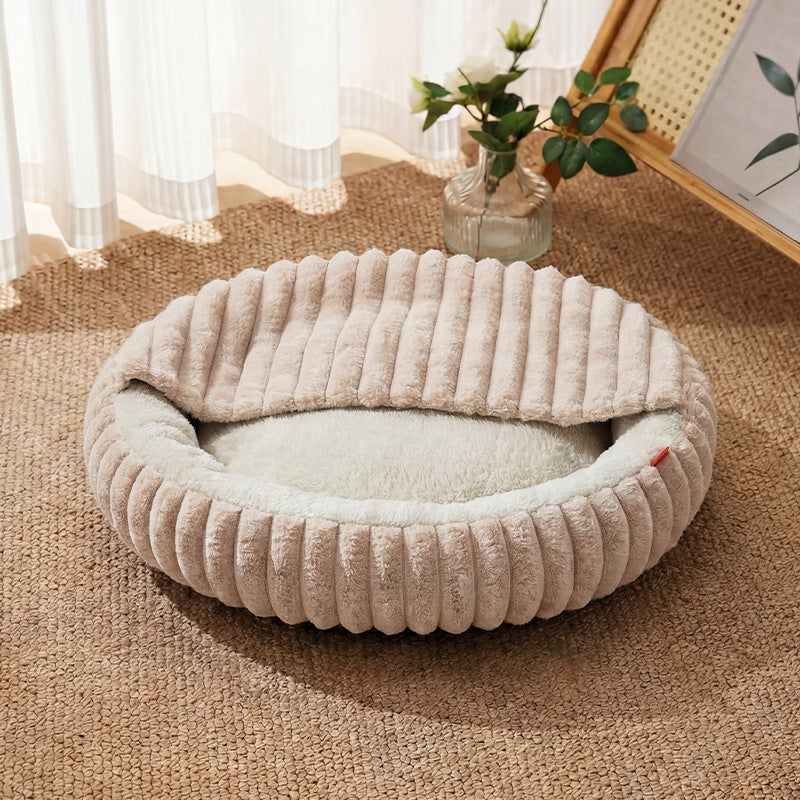 Plush Comfort Dog Bed