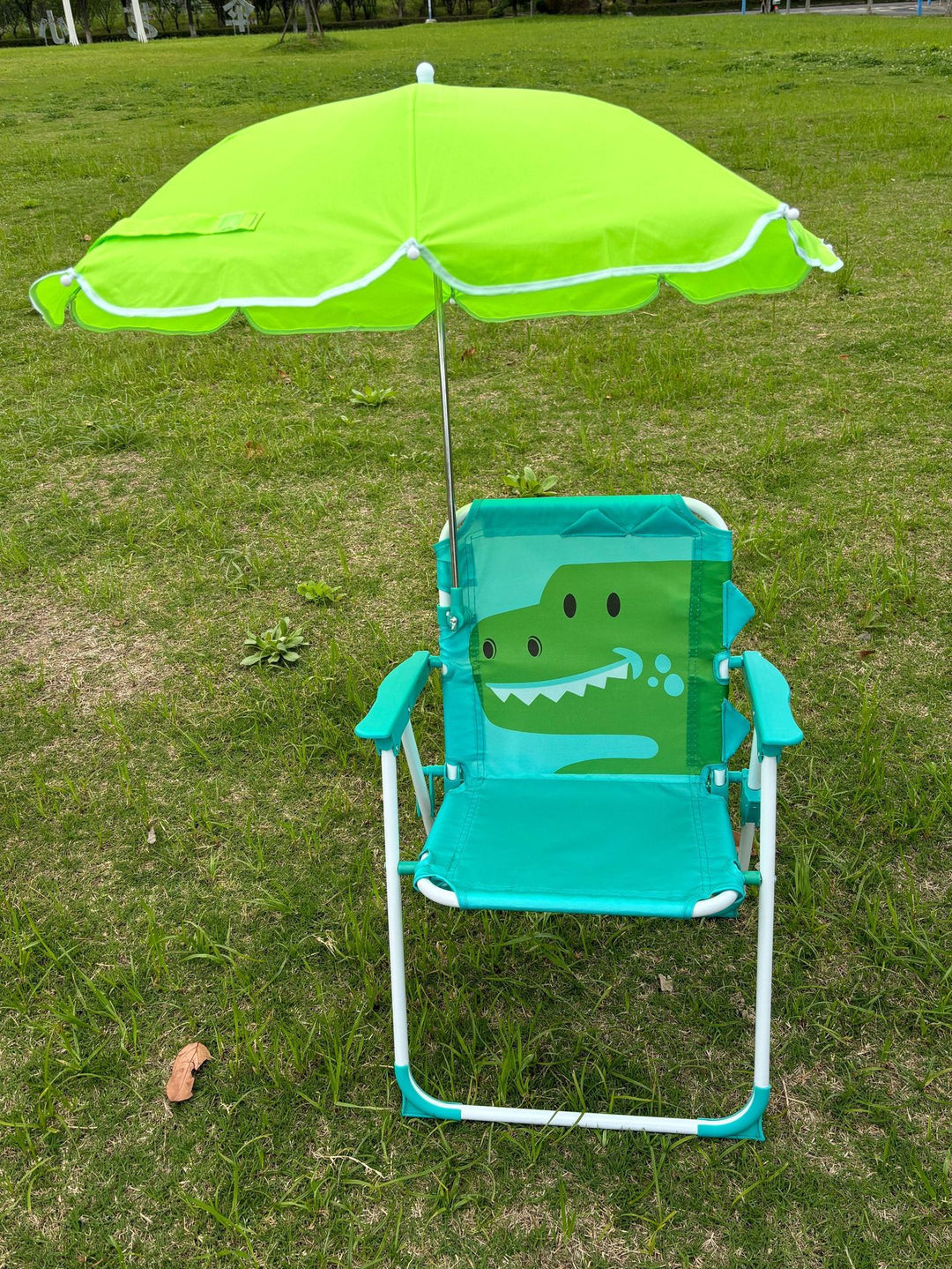 Ladies high chair with sun protection and animal motif Bowlift