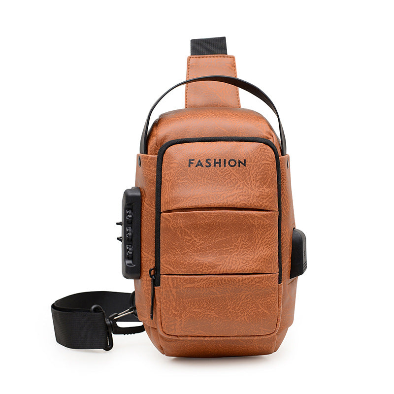 Stylish Crossbody Leather Bag Bowlift