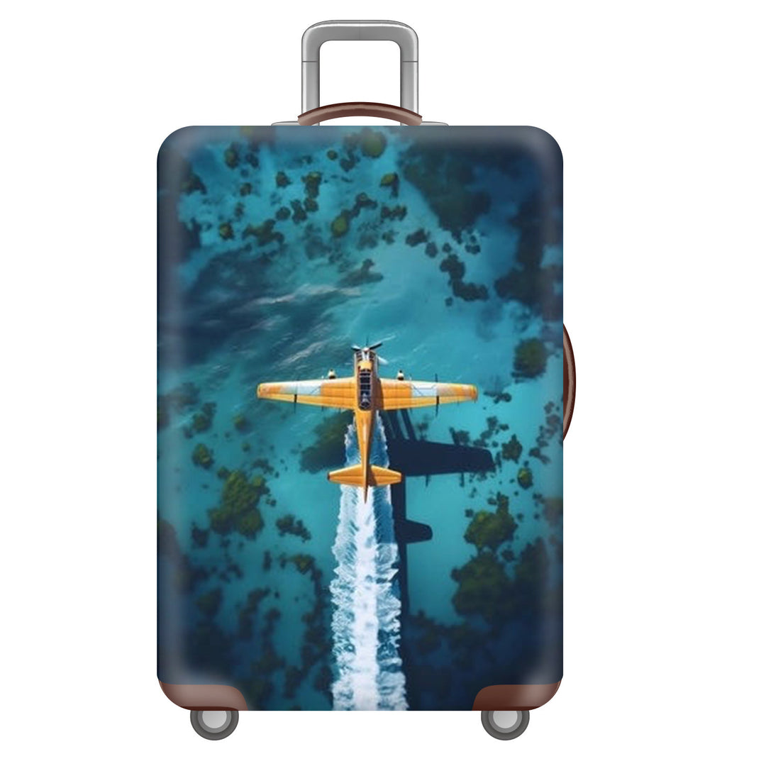 Unisex nan robust hard-shell suitcase with artistic face portrait print and 360° wheels Bowlift