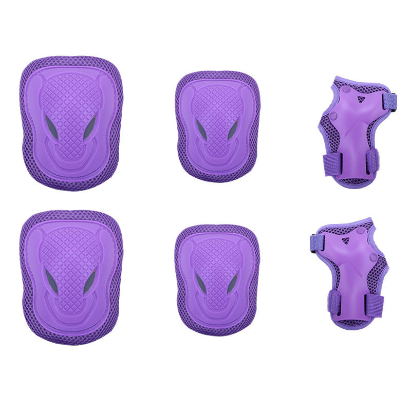 Impact-Resistant Skate Protective Pad Set Knee Elbow Wrist Bowlift